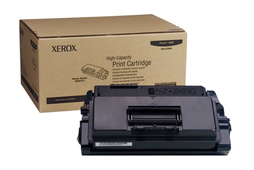Xerox laserpatron för 14000 sidor, svart, i originalkartong