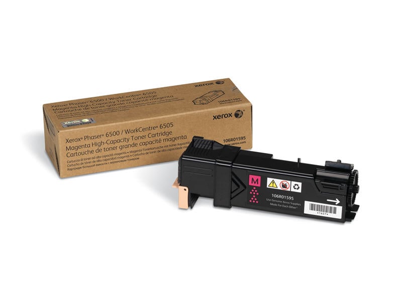 Lasertoner Xerox 2500 Sidor 106R01595 Magenta 27041221