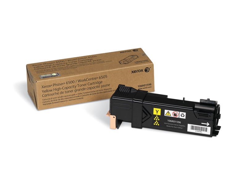 Lasertoner Xerox 2500 Sidor 106R01596 Gul 27041222