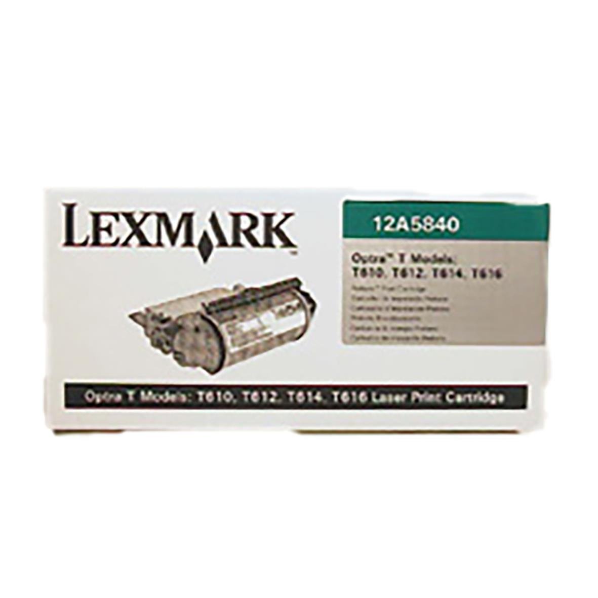 Lexmark 12A5840 lasertonerkassett för skrivare