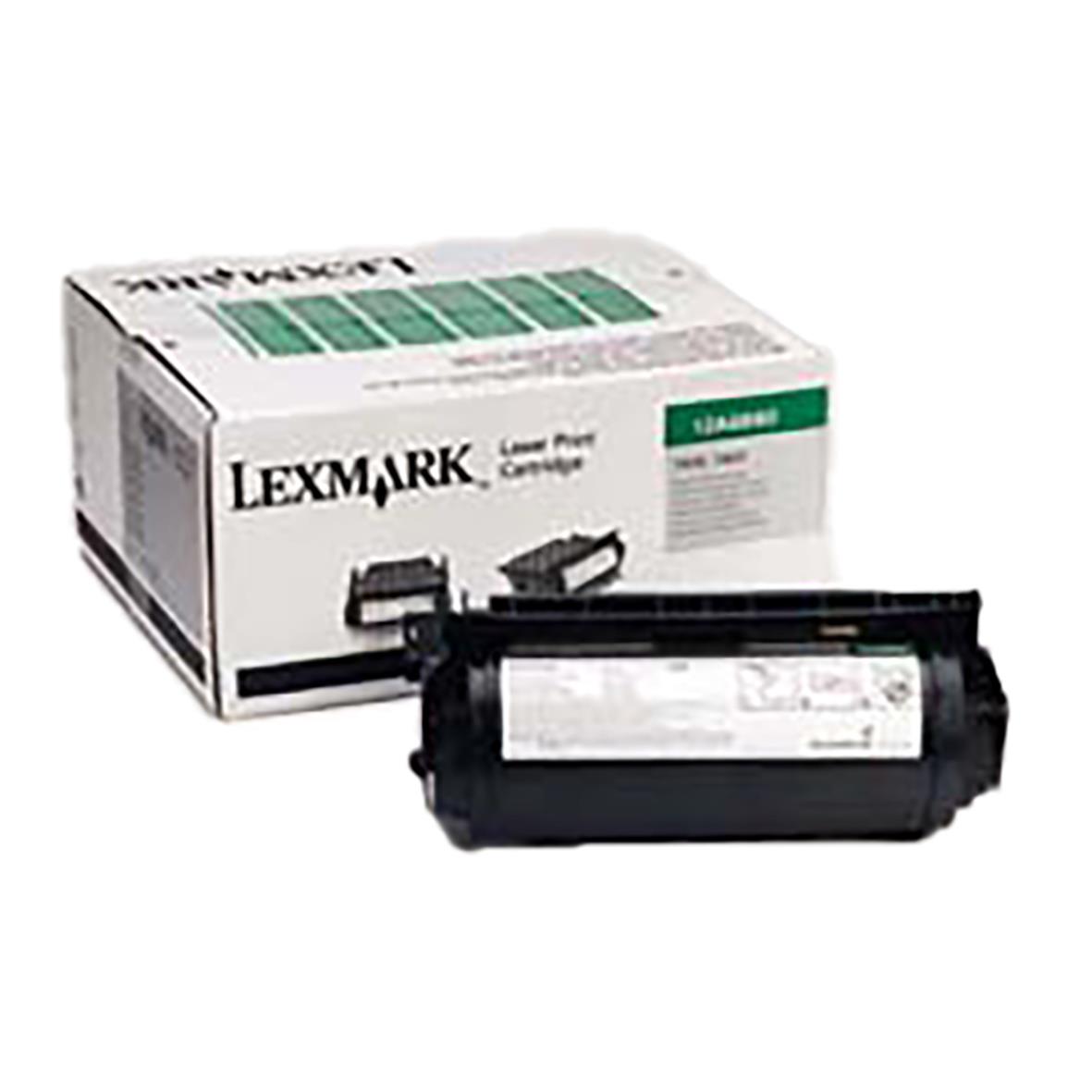 Lasertoner för Lexmark 10000sid modell 12A6860 med förpackning och toner