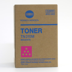 Förpackning av magentatoner för Konica C350 skrivare