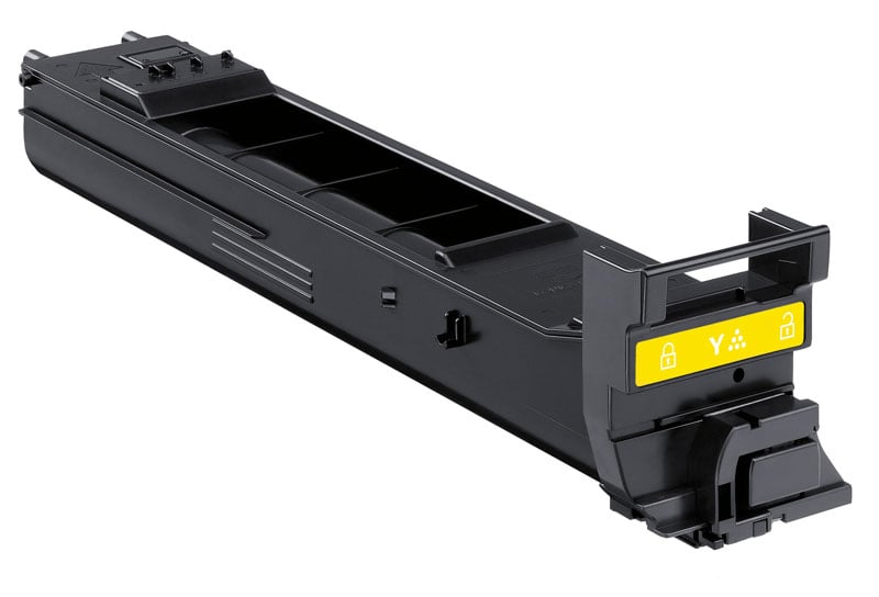 Lasertoner Konica TN-318Y 8000 Sidor A0DK253 Gul