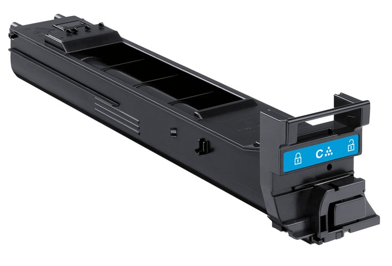 Lasertoner Konica TN-318C 8000 Sidor A0DK453 Cyan