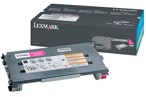 Lasertoner Lexmark 3000 Sidor C500H2MG Magenta