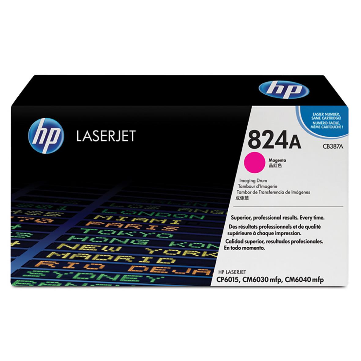 HP laserjet trumma för HP No387A CB387A i magentafärg