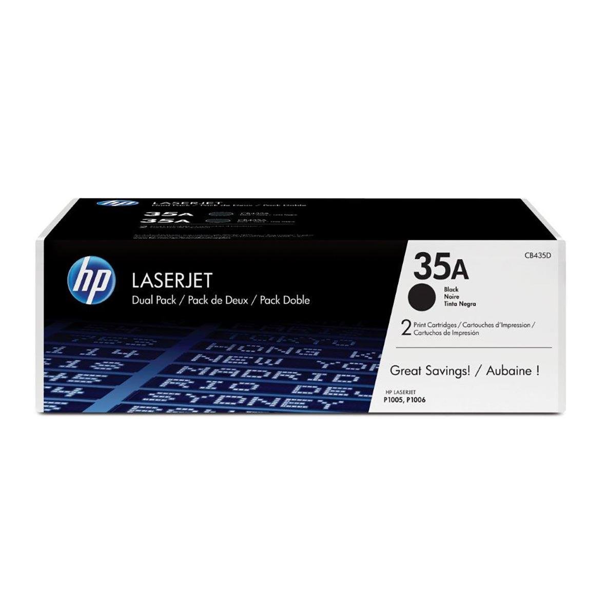 HP 35A laser toner svart för 1500 sidor i originalförpackning