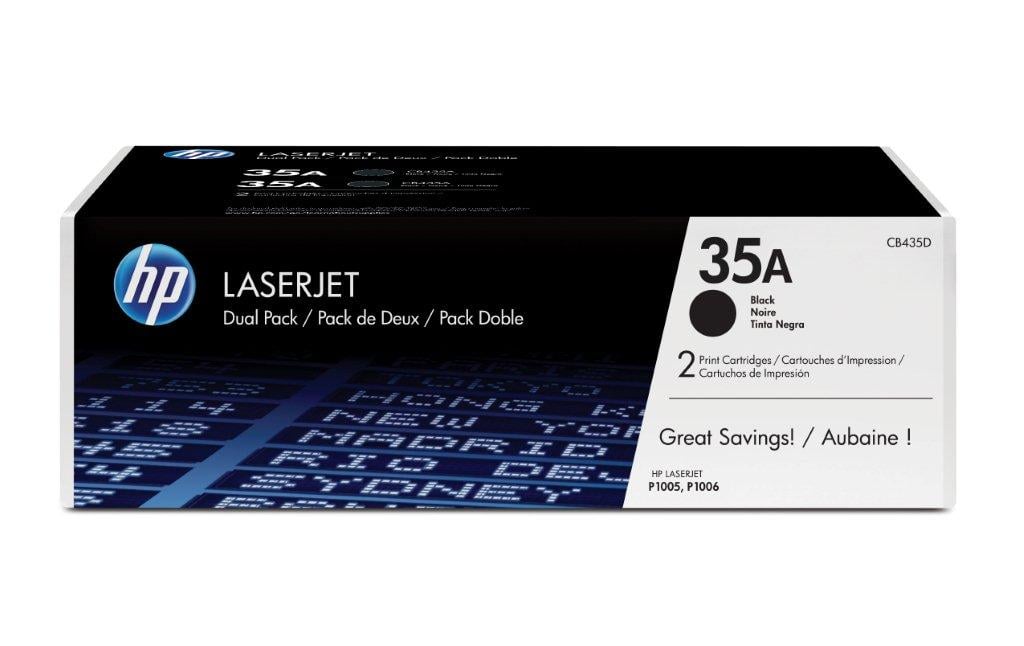 HP 35A laser toner svart för 1500 sidor i originalförpackning