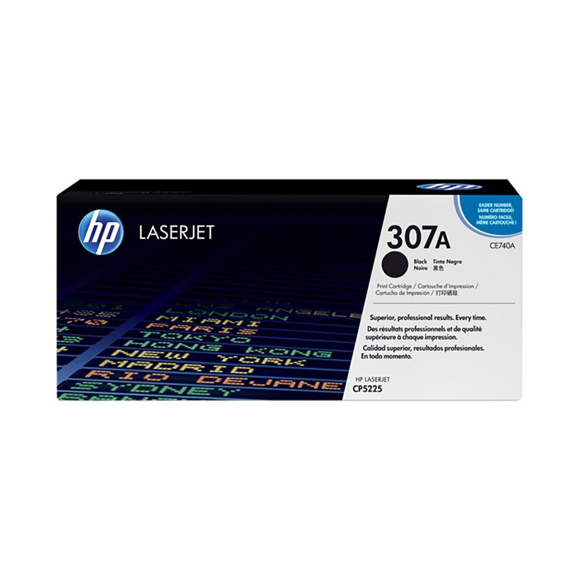 Svart laser tonerkassett HP 740A CE740A för skrivare