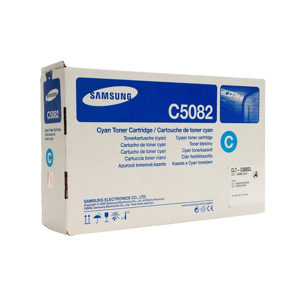 Samsung C5082 Cyan laser toner cartridge för skrivare