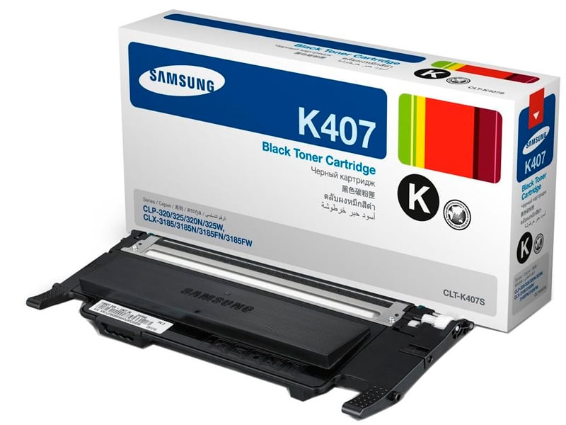 Lasertoner Samsung 1000 Sidor CLT-K4072S Svart 27041495