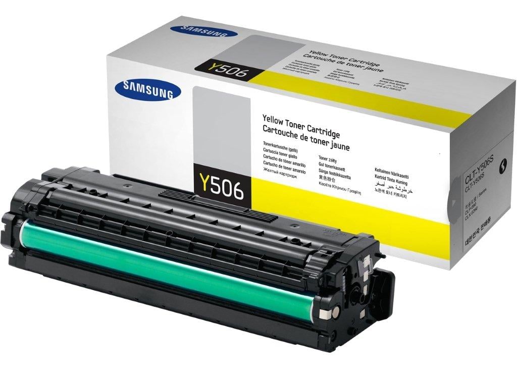 Lasertoner Samsung 1500 Sidor CLT-Y506S Gul 27041510