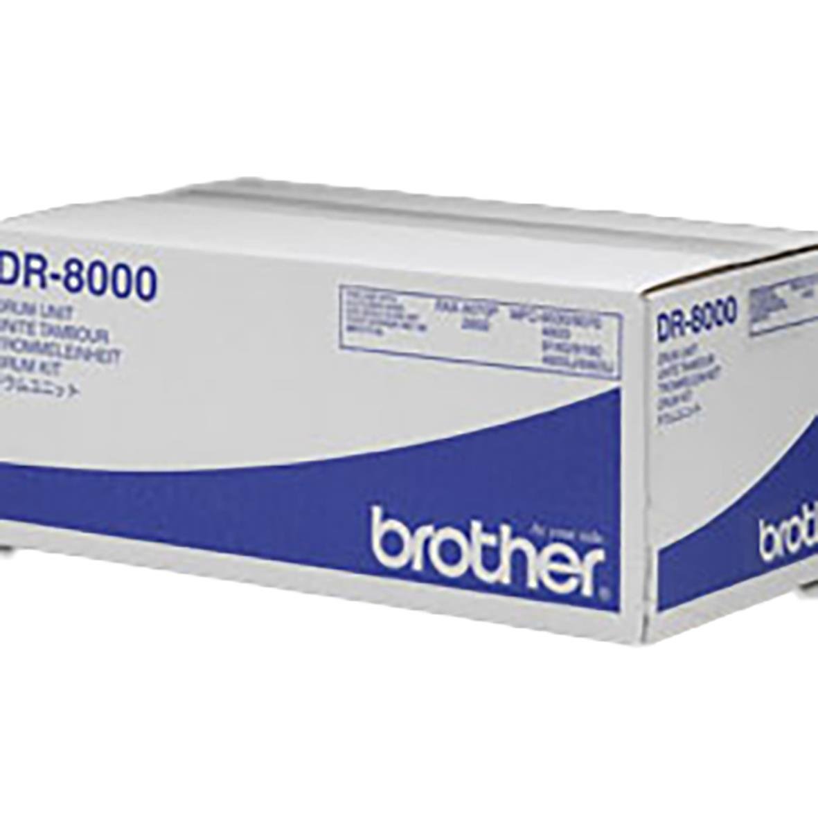 Trumma Brother DR8000 i vit och blå förpackning