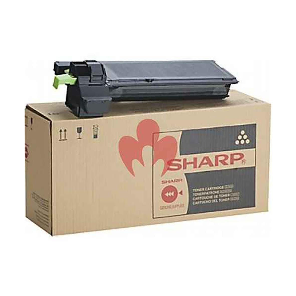 Kopieringstoner Sharp MXB42GT1 på en stor kartong