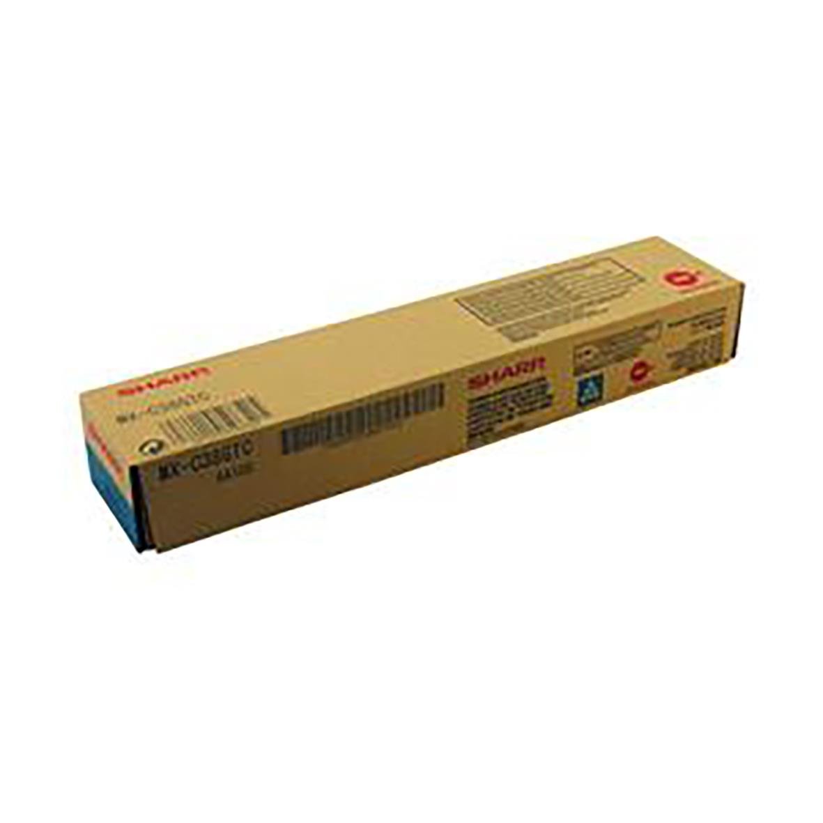 Kopieringstoner Sharp 10000 Sidor MXC38GTC Cyan i kartong