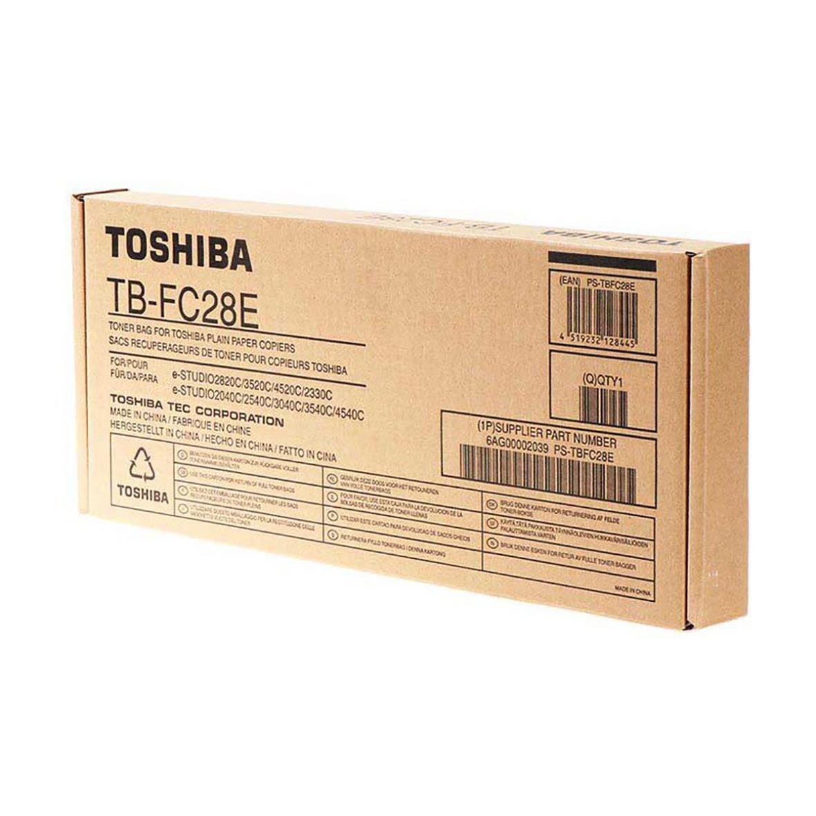 Förpackning för Toshiba tonerkassett TB-FC28E