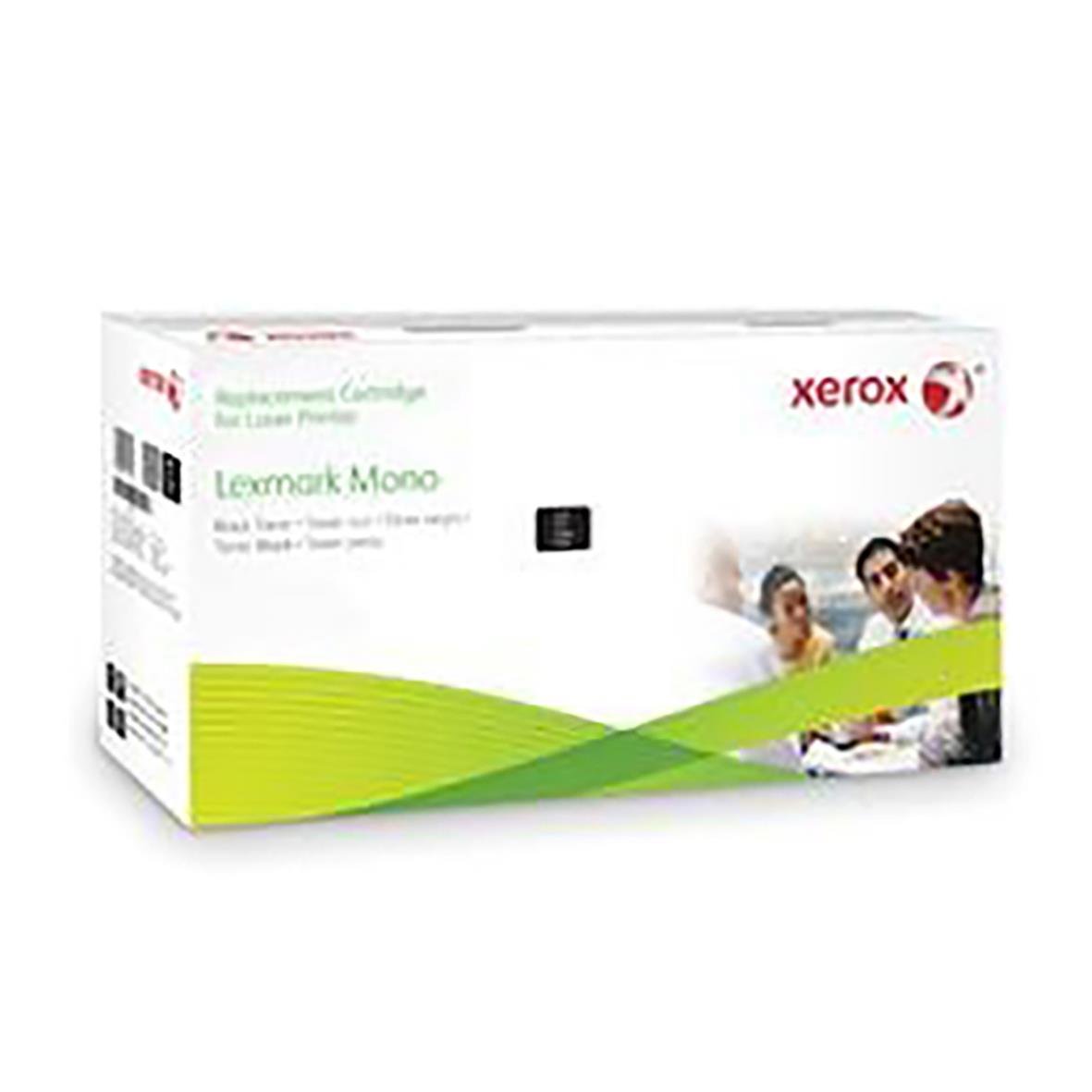 Lasertoner Lexmark 502X svart för 10000 sidor i originalförpackning