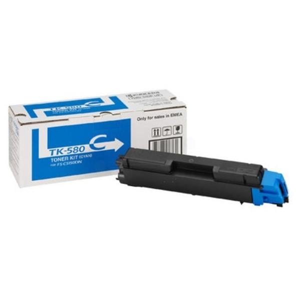 Kyocera TK-580C cyan lasertoner i förpackning