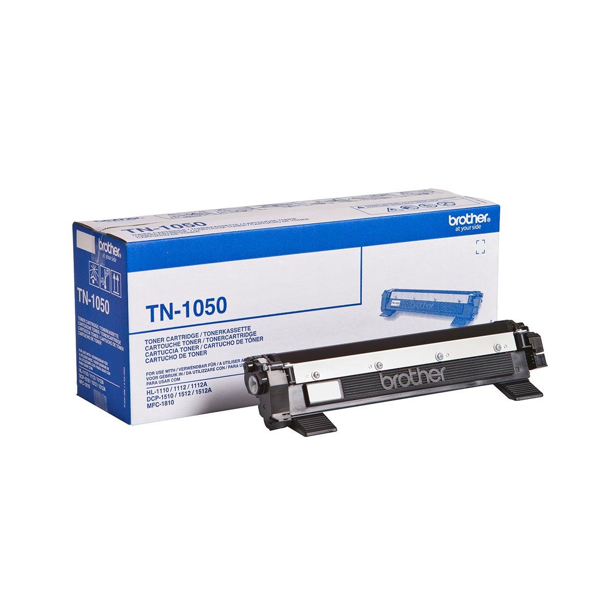 Svart lasertoner Brother HL 1100 TN1050 i förpackning