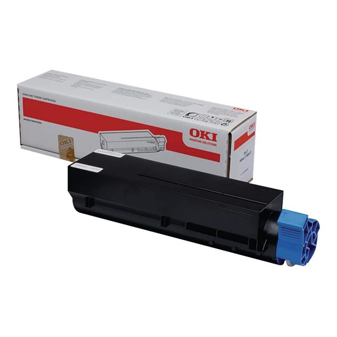 Lasertoner OKI 2500 svart, kapacitet 4500 sidor, i originalkartong