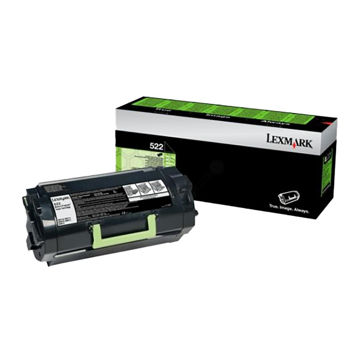 Lasertoner Lexmark 45000 Sidor 52D2X00 Svart