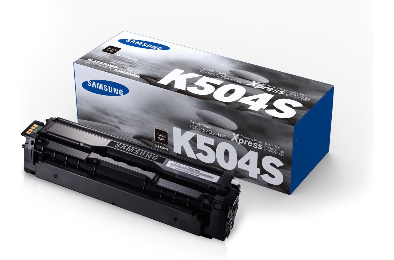 Lasertoner Samsung K504S svart för 2500 sidor i förpackning