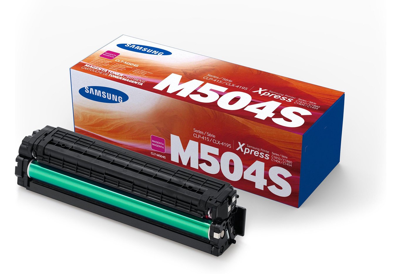 Lasertoner Samsung 1800 Sidor CLT-M504S Magenta 27042224