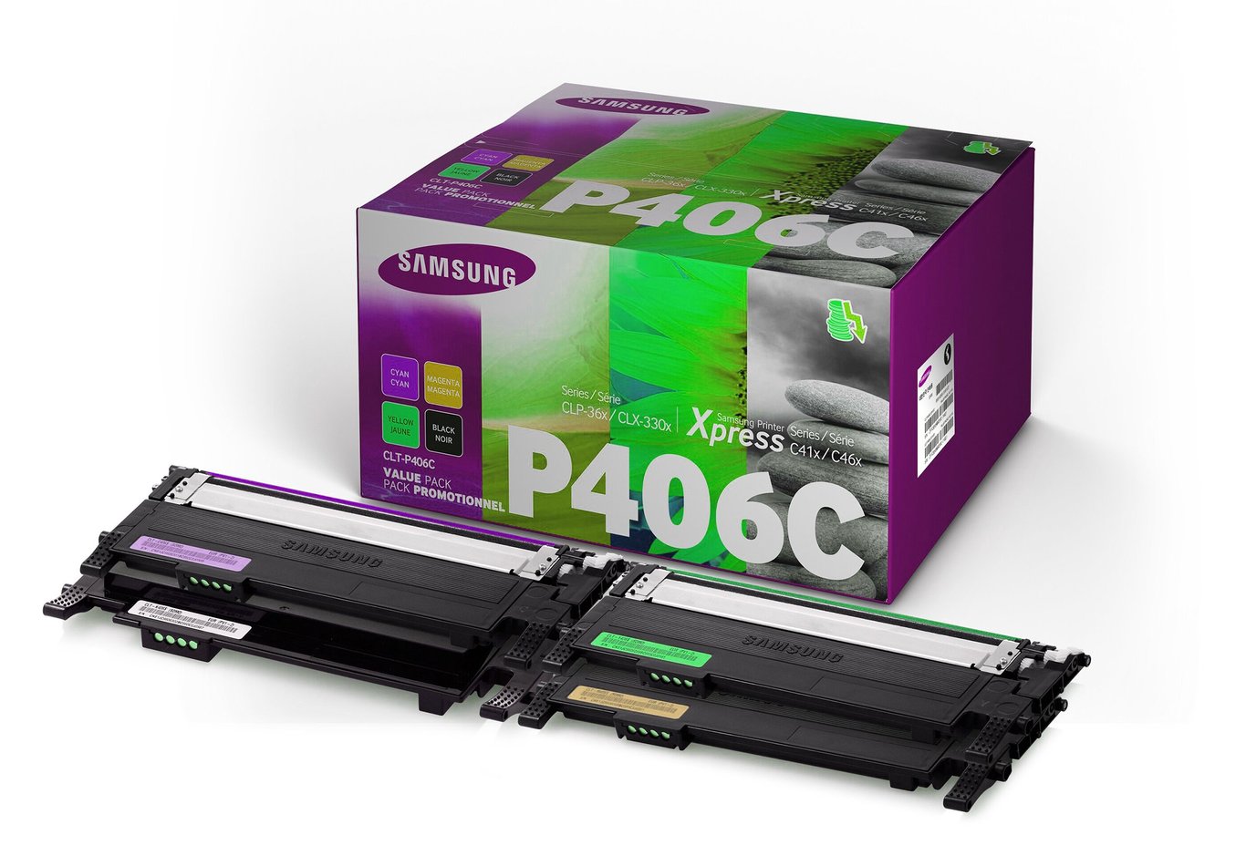 Lasertoner Samsung Rainbow kit CLT-P406C C/M/Y/K