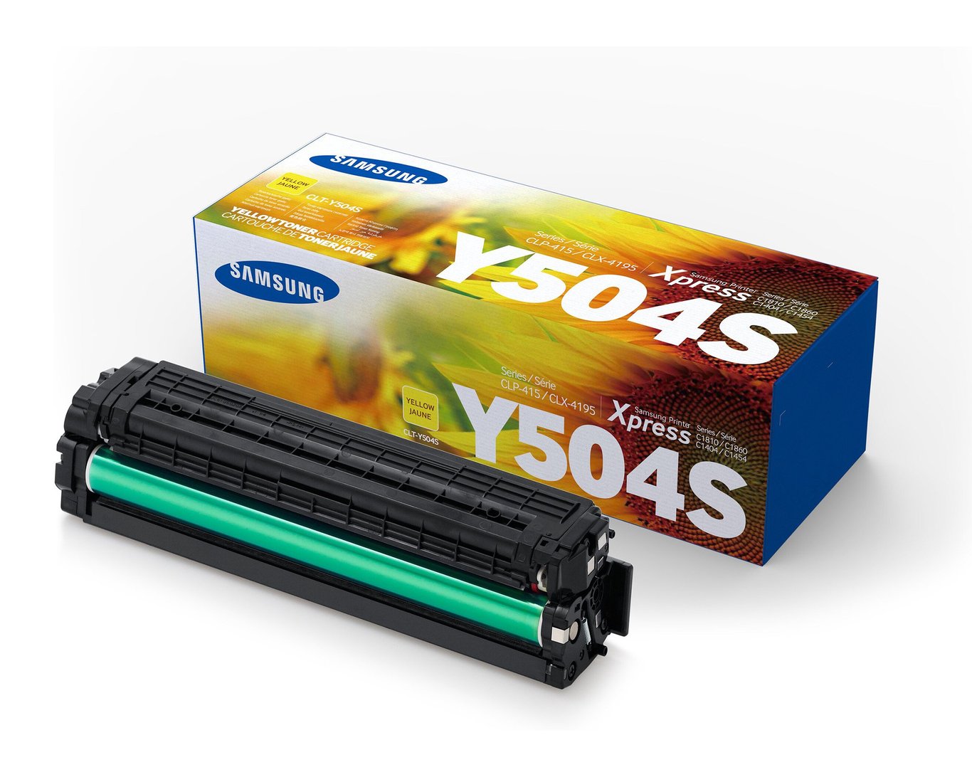 Lasertoner Samsung CLT-Y504S Gul 27042236