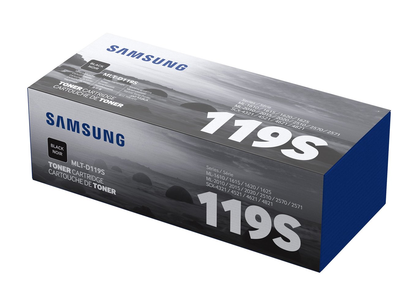 Lasertoner Samsung MLT-D119S svart för 2000 sidor i originalförpackning