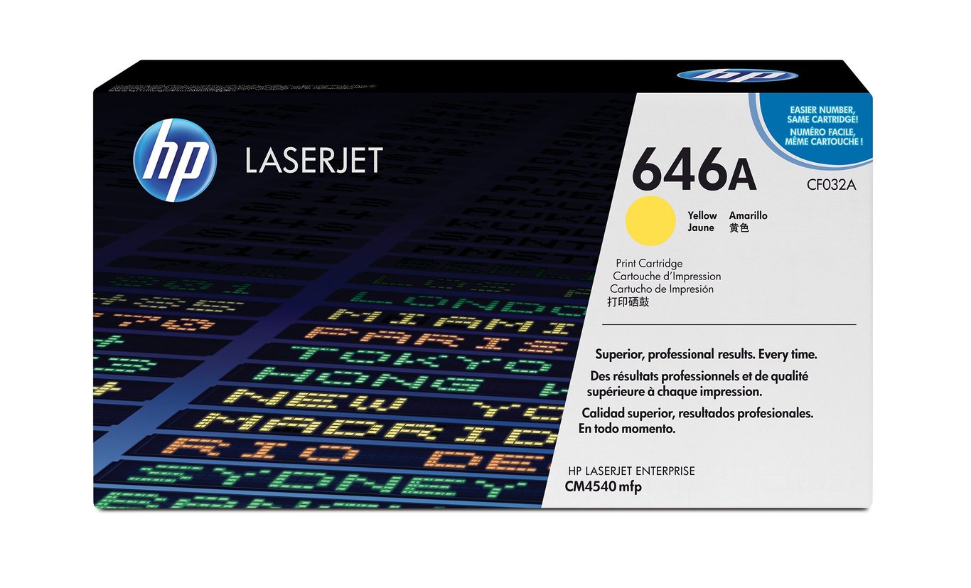 Lasertoner HP CF032A Gul 27042399_1