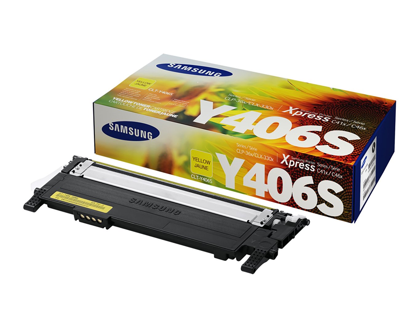 Lasertoner Samsung 1000 Sidor CLT-Y406S Gul 27042446