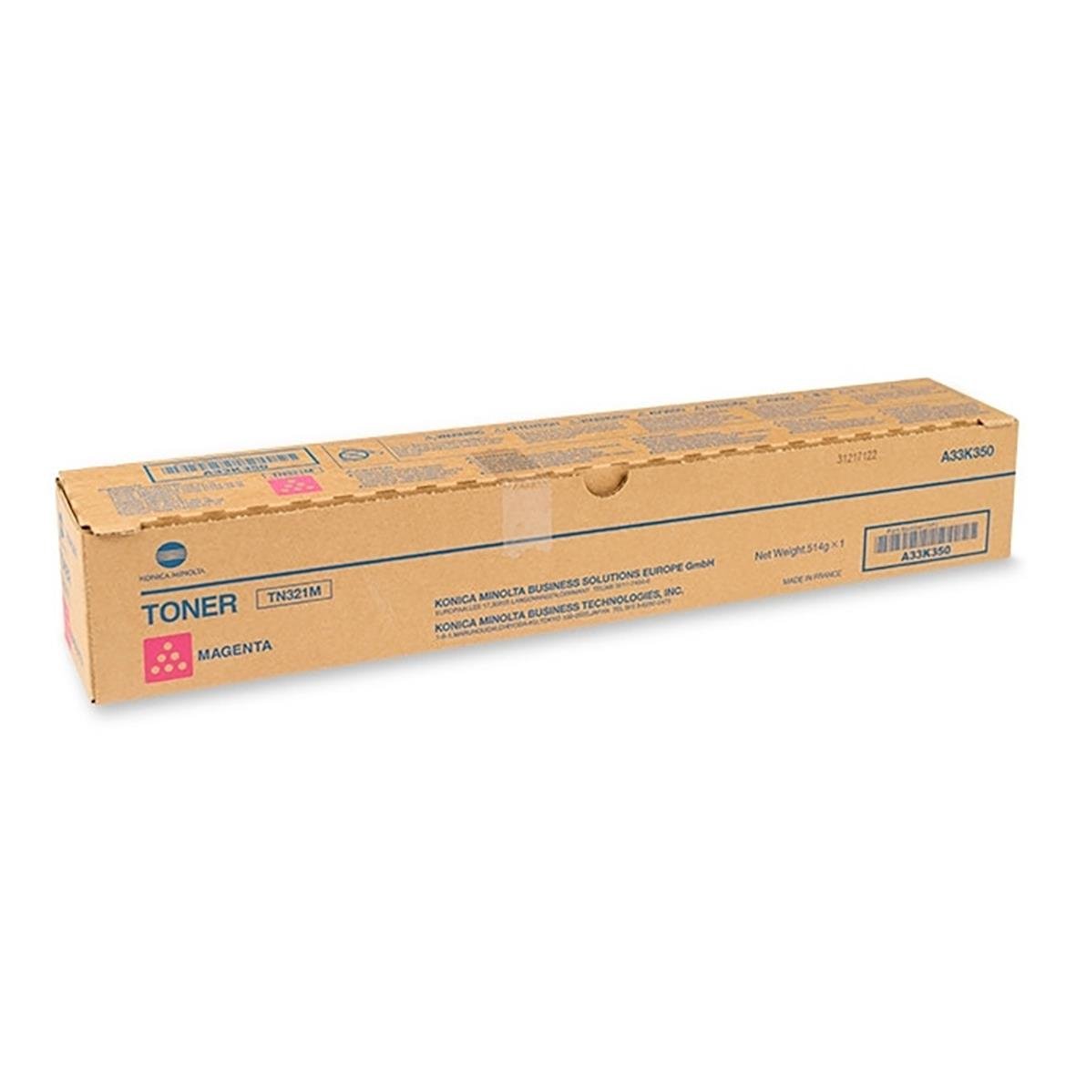 Lasertoner Konica TN-321M A33K350 Magenta