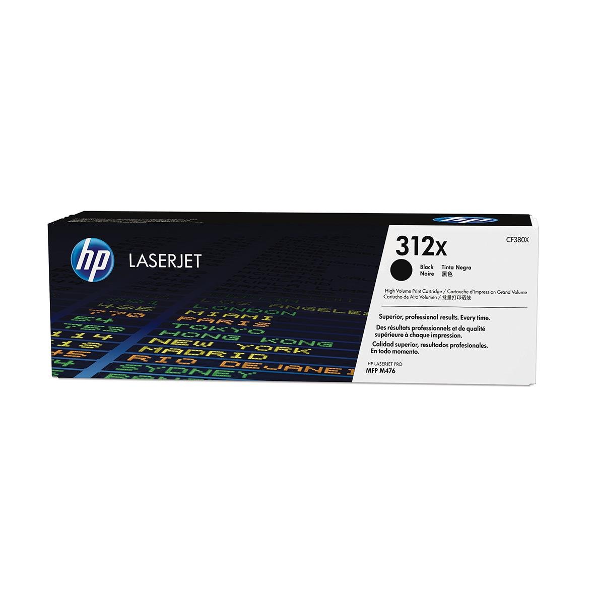 HP 312x svart lasertoner i förpackning