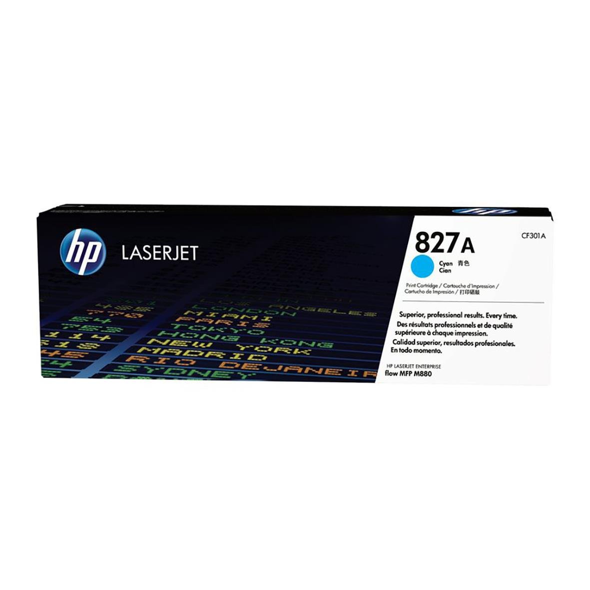 HP Lasertoner Cyan CF301A för skrivare 827A