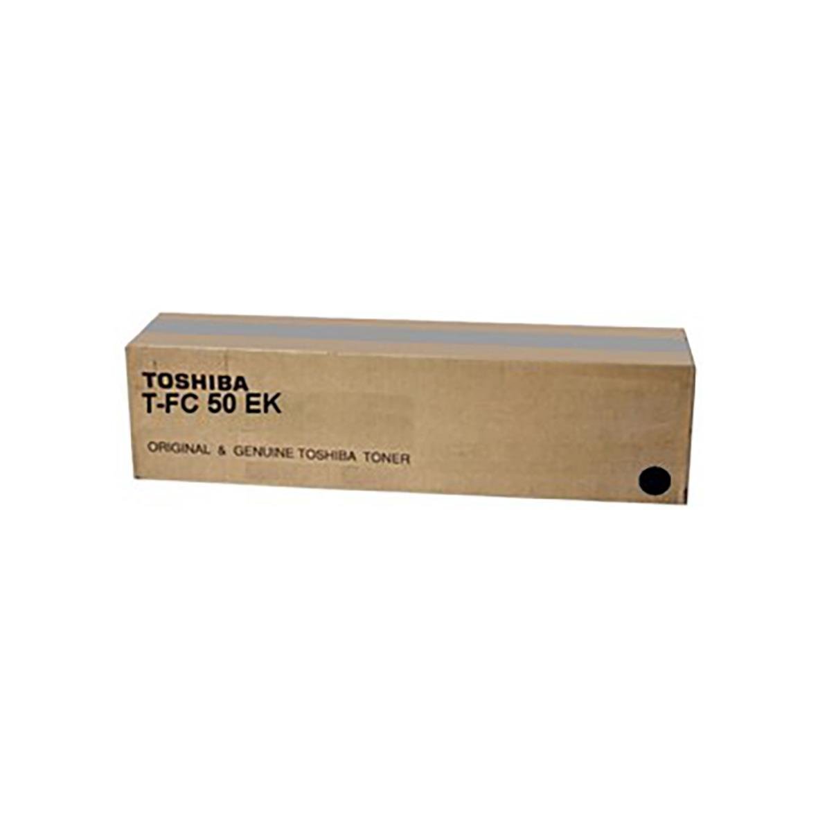 Svart lasertoner Toshiba T-FC50EK i originalkartong