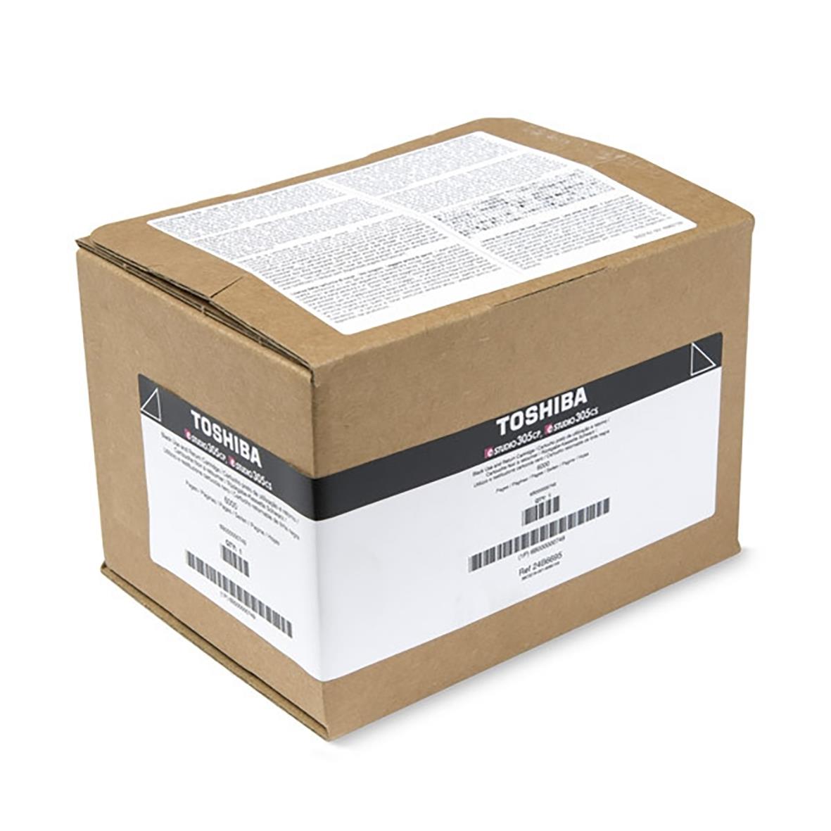 Svart lasertoner Toshiba T-305PK-R i originalkartong