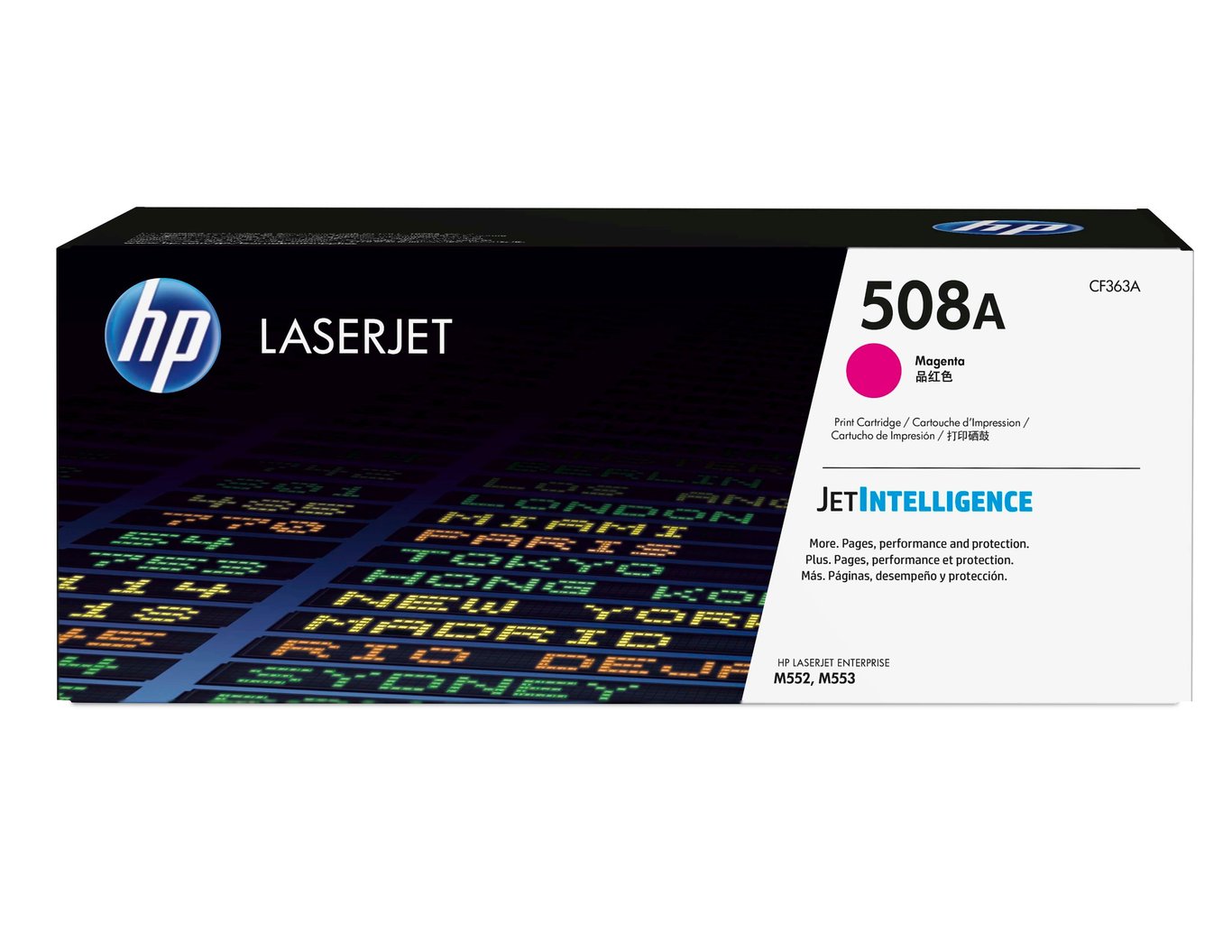 HP 508A magentafärgad lasertoner för 5000 sidor i originalförpackning