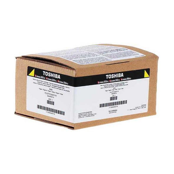 Lasertoner Toshiba T-305PY-R Gul 27042876