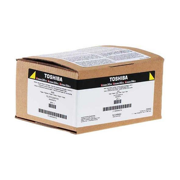 Gul lasertoner Toshiba T-305PY-R i kartong