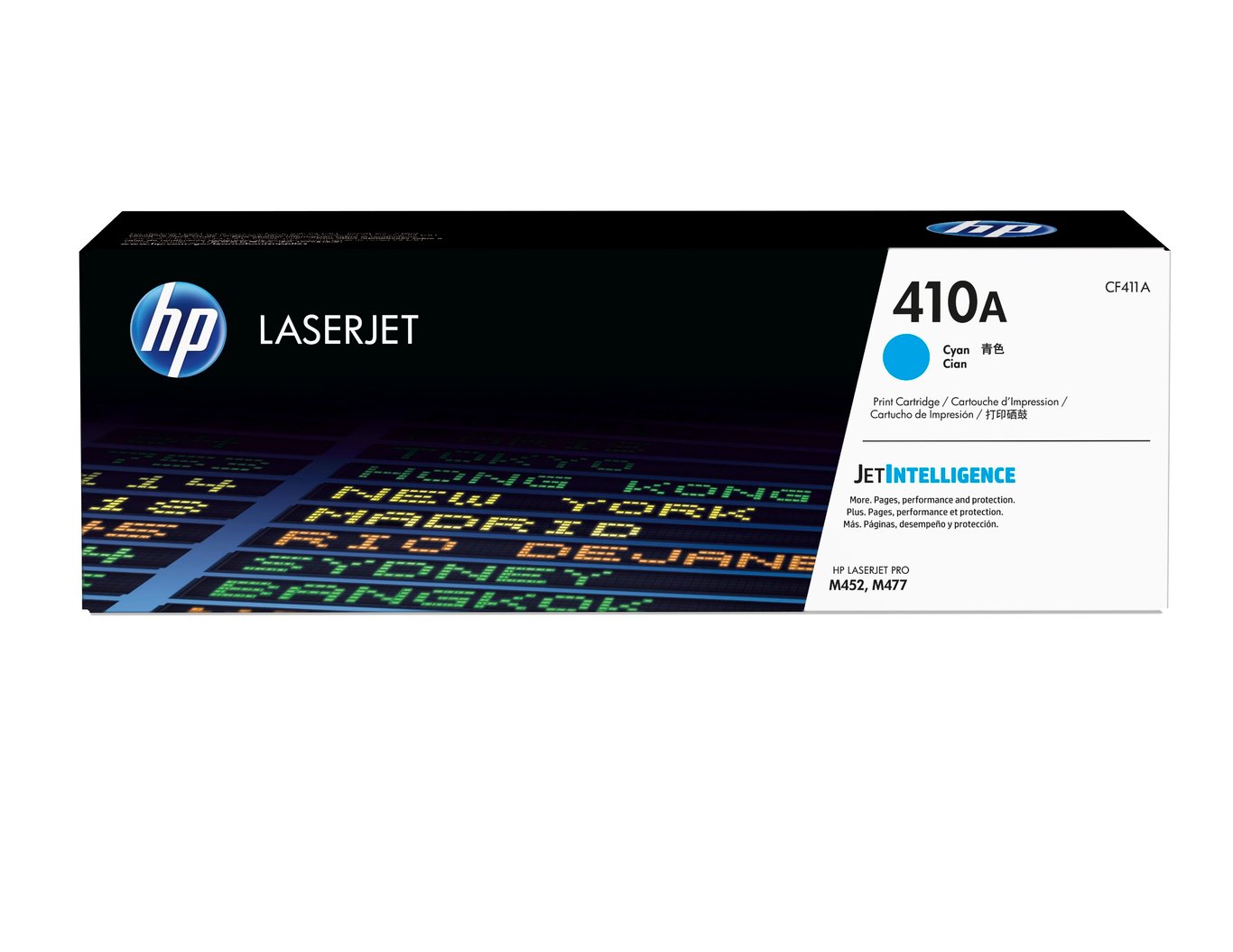 Lasertoner HP 410A CF411A Cyan 2300sid