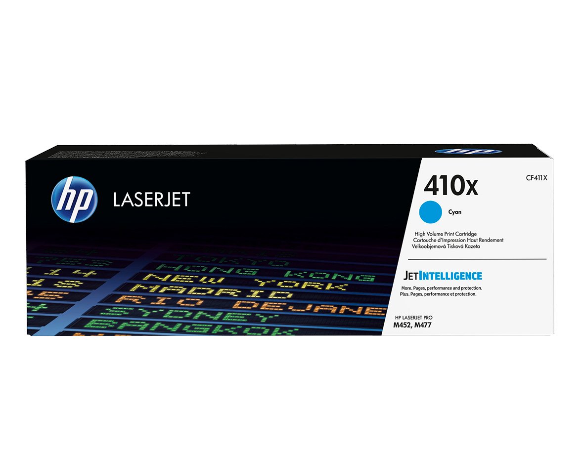 HP Lasertoner 410X Cyan för 5000 sidor