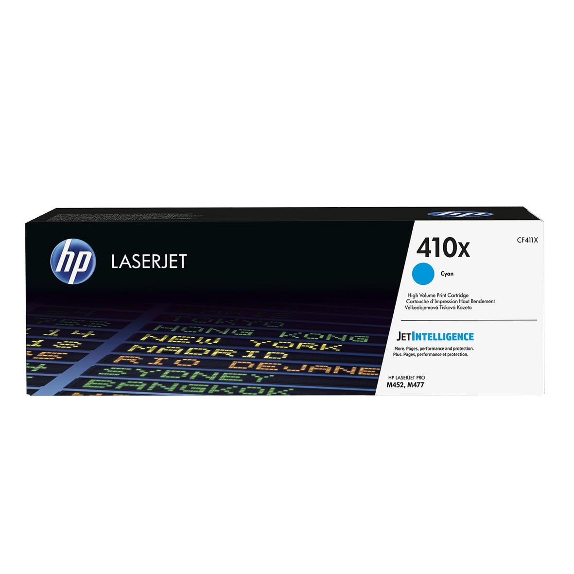 HP Lasertoner 410X Cyan för 5000 sidor
