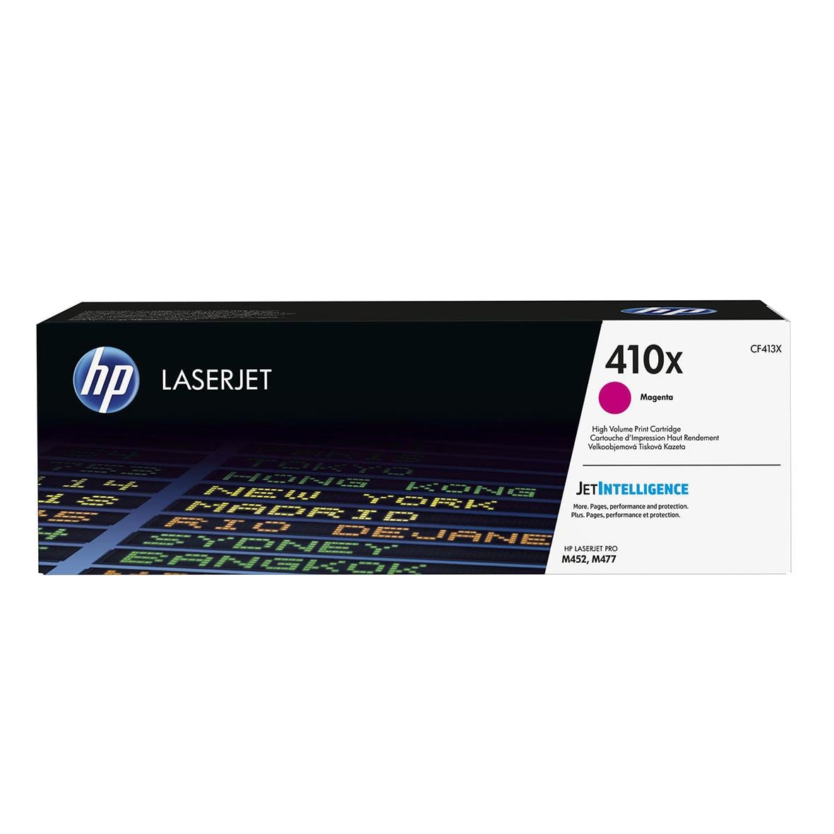HP 410X magentafärgad lasertoner för 5000 sidor, modell CF413X