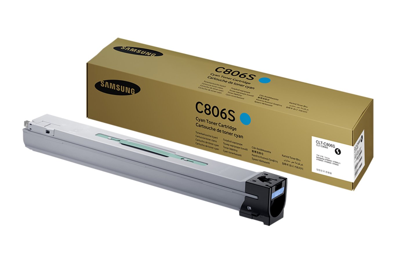 Lasertoner Samsung CLT-C806S Cyan