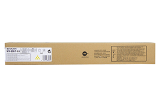 Kopieringstoner Sharp MX60GTYA Gul i förpackning