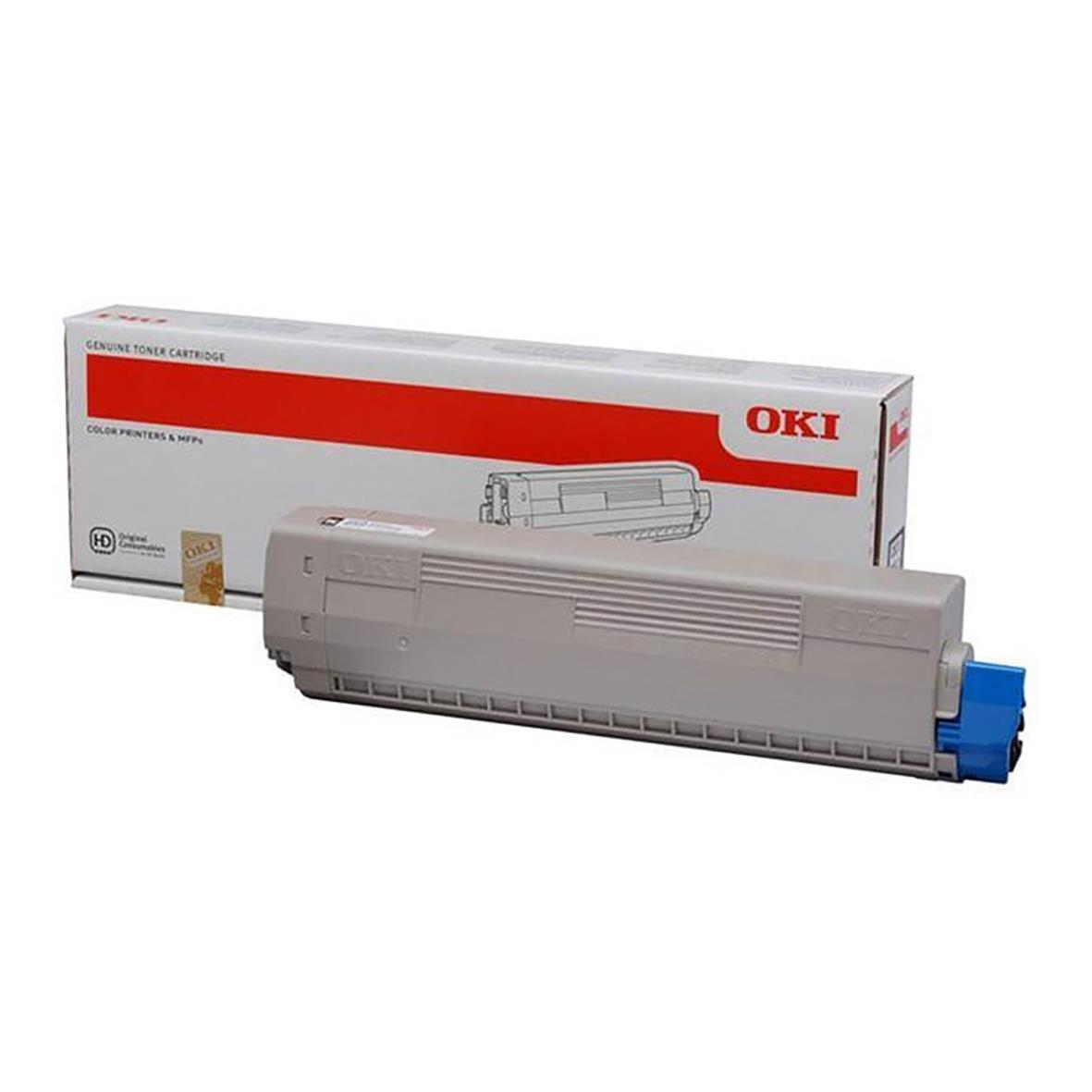 Toner OKI MC853 7000 Sidor Svart