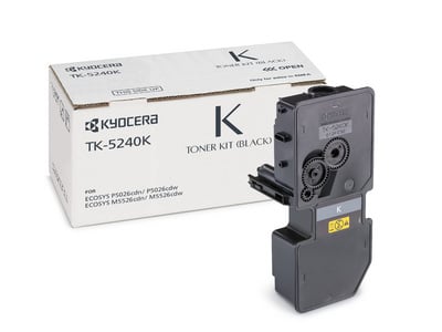 Kyocera TK-5240K svart laser tonerkassett för skrivare