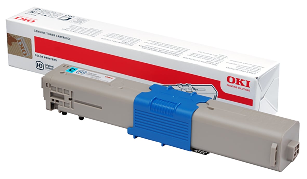 Lasertoner OKI C332/MC363 3000sid Cyan 27043202