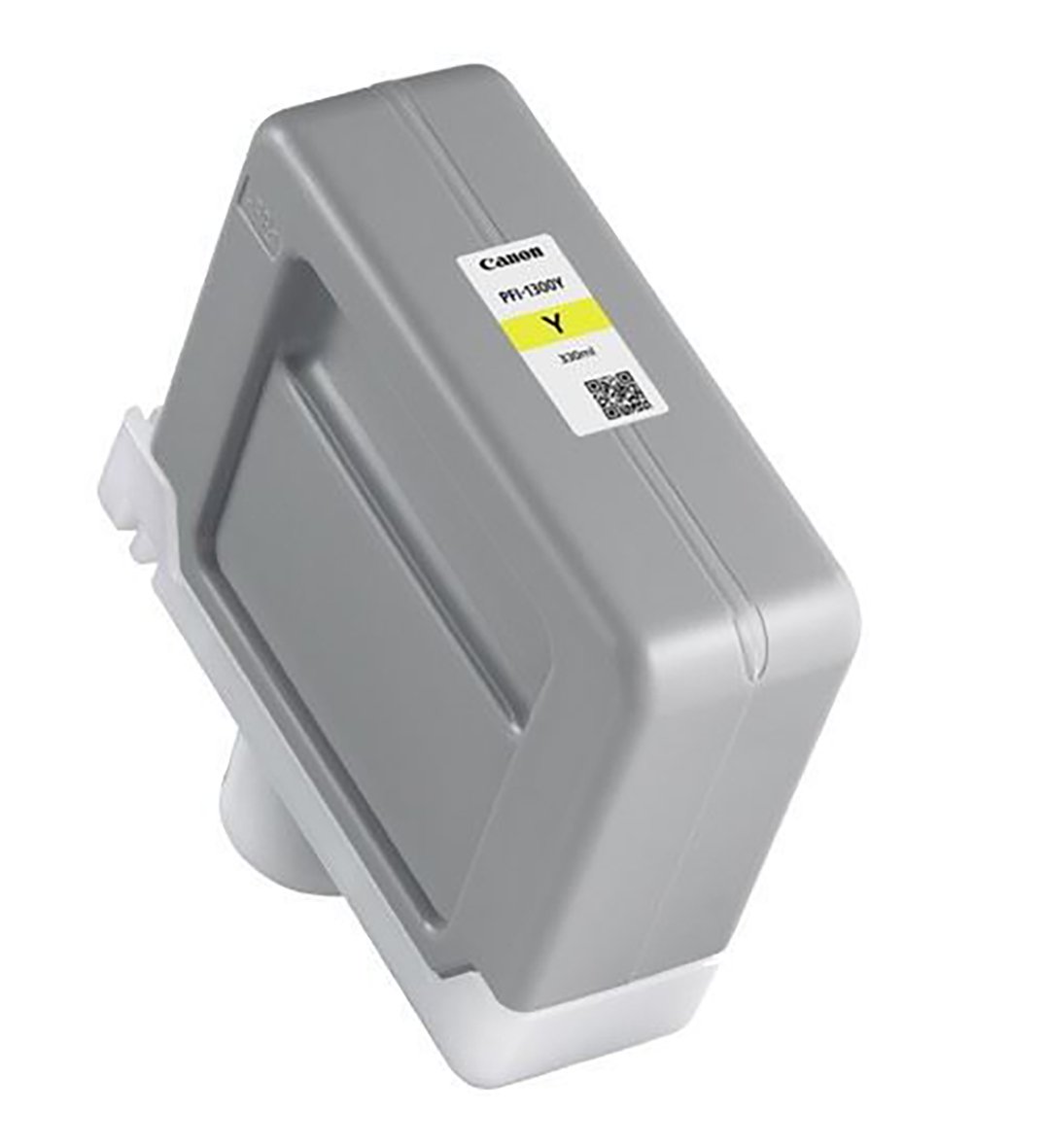 Gul bläckpatron Canon PFI-1300Y i grå plastkassett